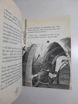 2 libros Kika Superbruja
