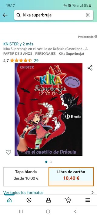 2 libros Kika Superbruja