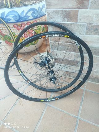 Juego ruedas 26" tubeless