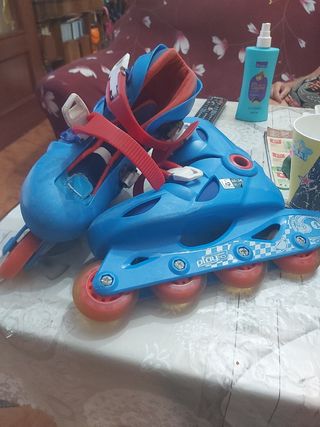 Patines azules decatlon 32-34