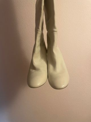 botas altas piel