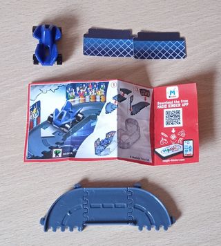 Kinder sprinty coches con pista