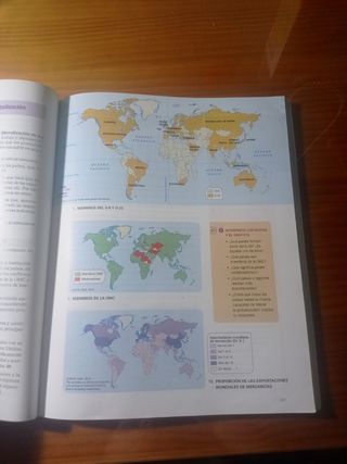 Libro Geografía 3 eso Santillana