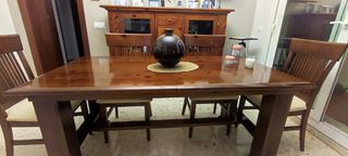 Mesa de comedor extensible