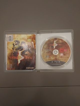 Resident evil 5 gold edition ps3