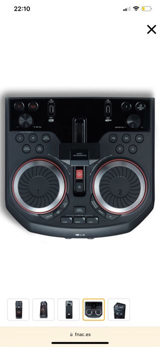 altavoz portatil 1000W.