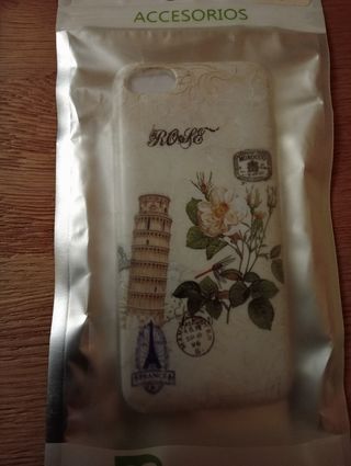 iPhone 5/5S funda silicona decorada