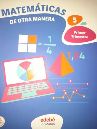 Libro matemáticas 5° de primaria edebe