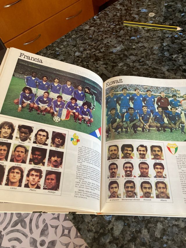Libro Copa del Mundo de Futbol España 1982