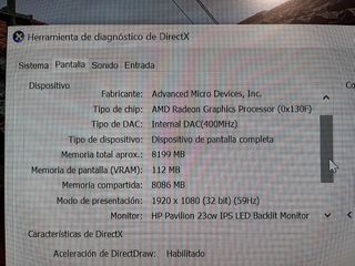 Ordenador con poco uso