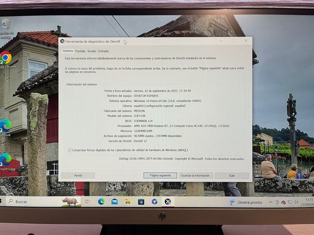 Ordenador con poco uso