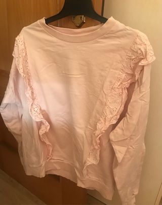 sudadera niña 14 años color nude