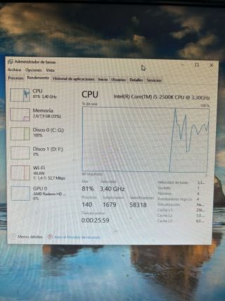 PC Gaming i5 2500K