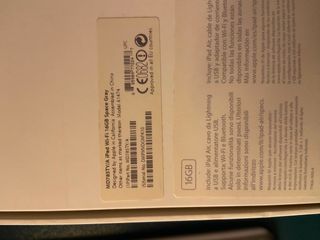 Ipad Air Wi-Fi 16gb Space Grey