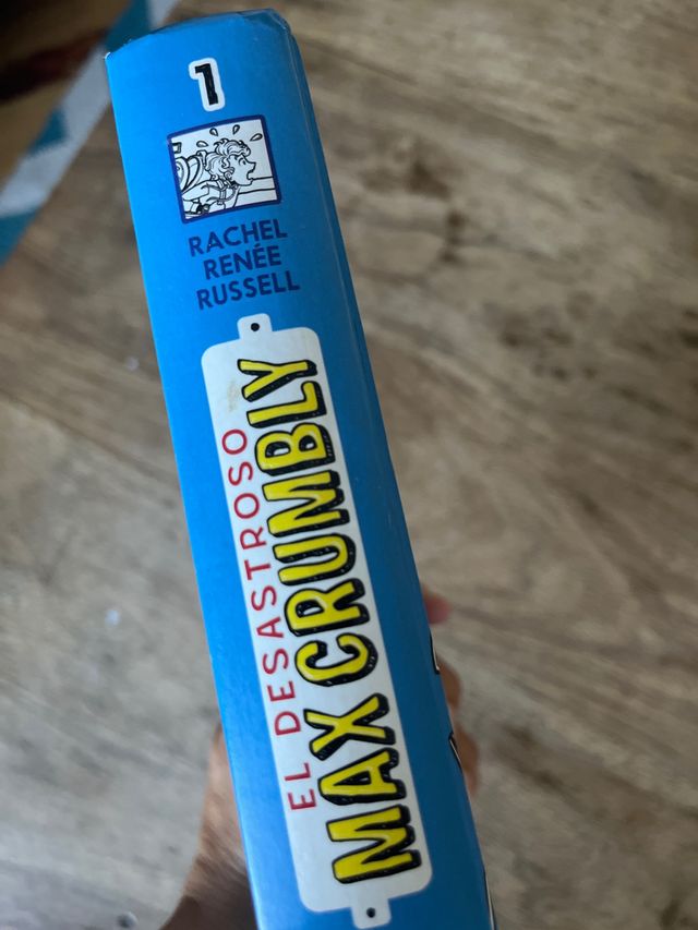 Libro infantil. El desastroso Max Crumbly