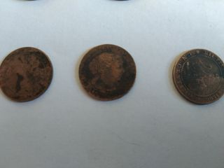 Monedas antiguas de cobre