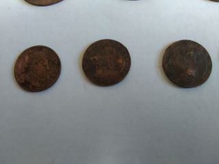 Monedas antiguas de cobre