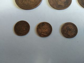 Monedas antiguas de cobre
