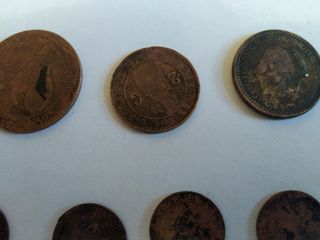 Monedas antiguas de cobre