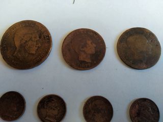Monedas antiguas de cobre