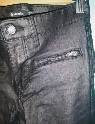 Pantalón vinilo negro 