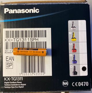 TELEFONO PANASONIC INALAMBRICO