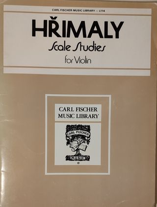 Hrimaly sale studies for violin