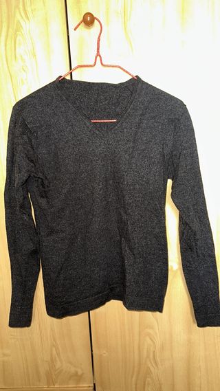 camiseta mangas largas lana, talla S