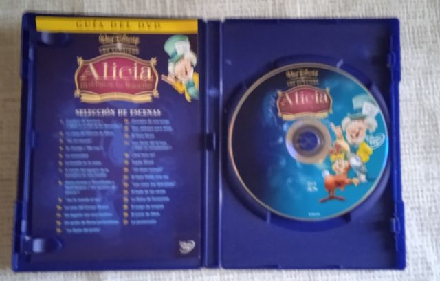 DVD Disnep la sirenita 2 y Alicia