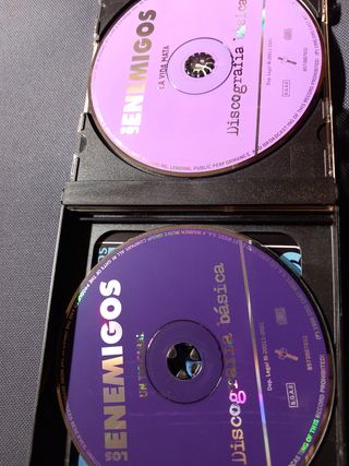Disco CD: LOS ENEMIGOS "DISCOGRAFIA BÁSICA" 2001