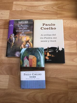 Libros paulo coelho y Marcia Grad