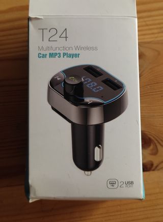 Transmisor FM Bluetooth Coche T24