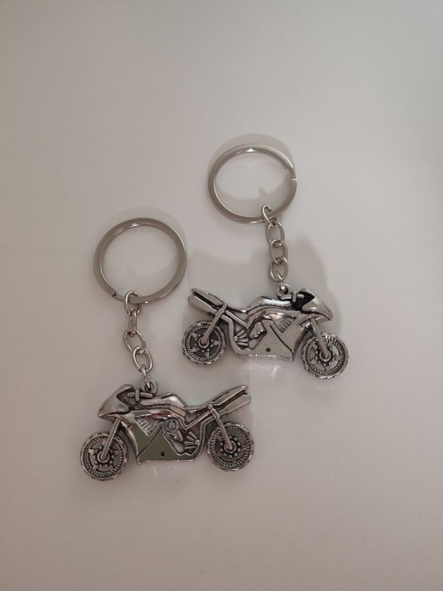 portachiavi uomo motocicletta