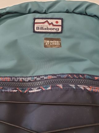 Mochila Billabong.