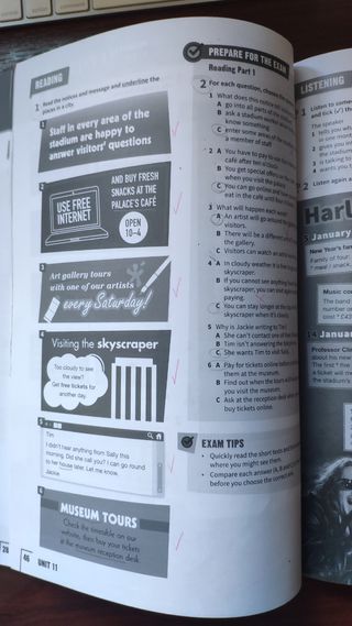 Libro de inglés worbook