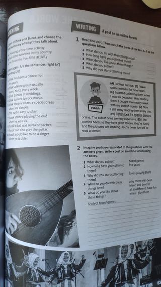 Libro de inglés worbook