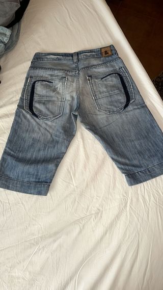bermuda vaquero, talla M