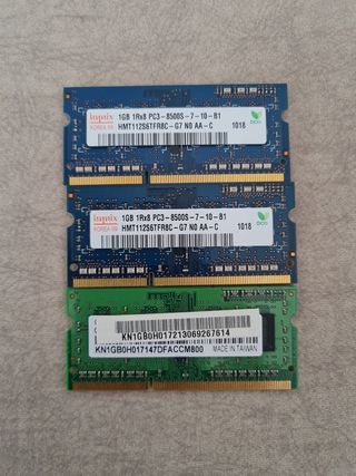 memoria ram ddr3 3gb