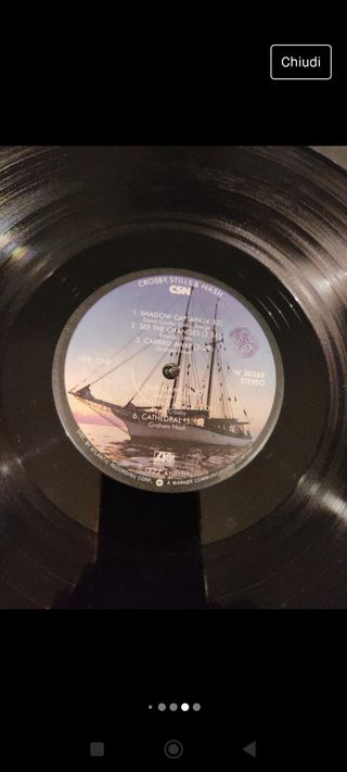 33 giri Crosby Still & Nash