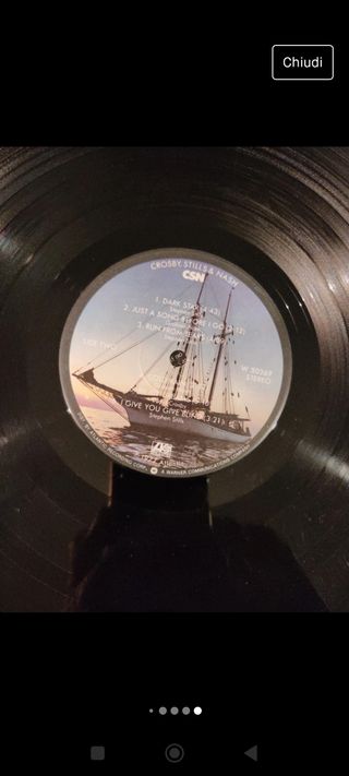 33 giri Crosby Still & Nash