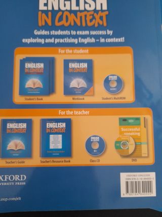 Libro texto Inglés 1°Bachillerato