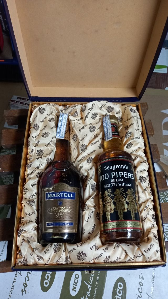 ESTUCHE SEAGRAM'S COLECC6