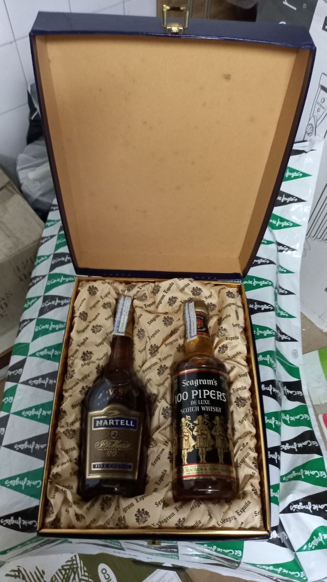 ESTUCHE SEAGRAM'S COLECC6