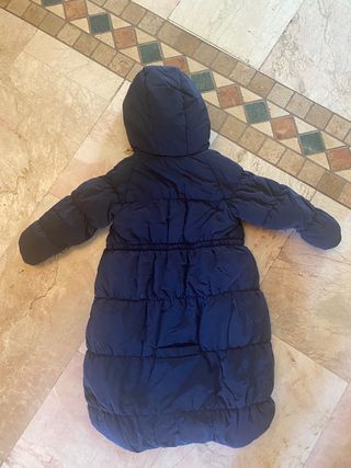 Tuta neve 3/6 mesi blu Unisex