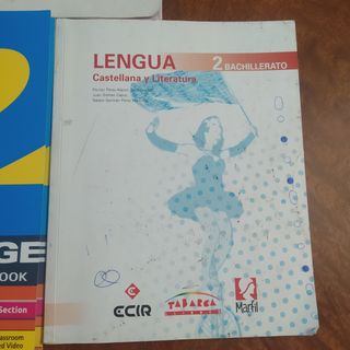 Lote libros de bachillerato