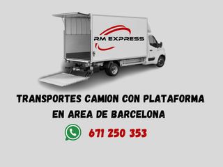 Transporte de Mercancías con Camión Plataforma