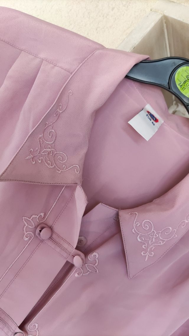 Camisa mujer rosa palo