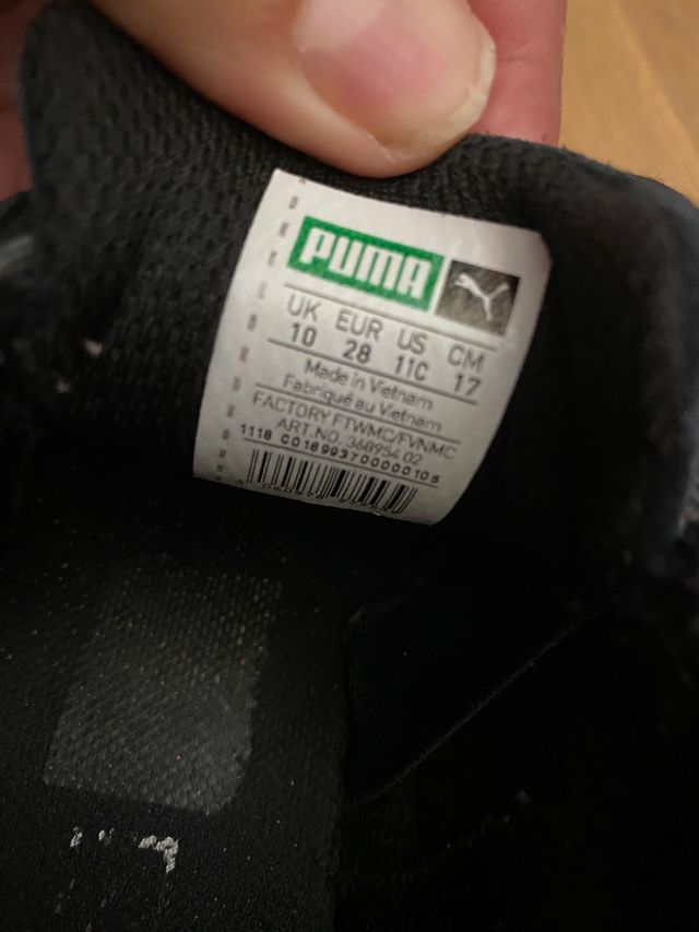 zapatillas Narca Puma N/28