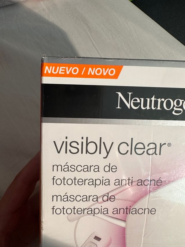 mascara de fototerapia anti acne