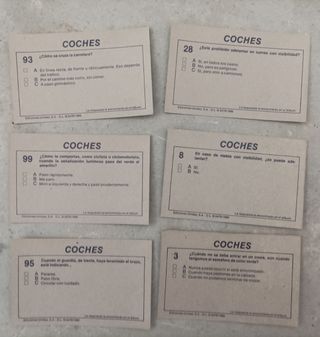 Cromos cartón años 80 coches motos